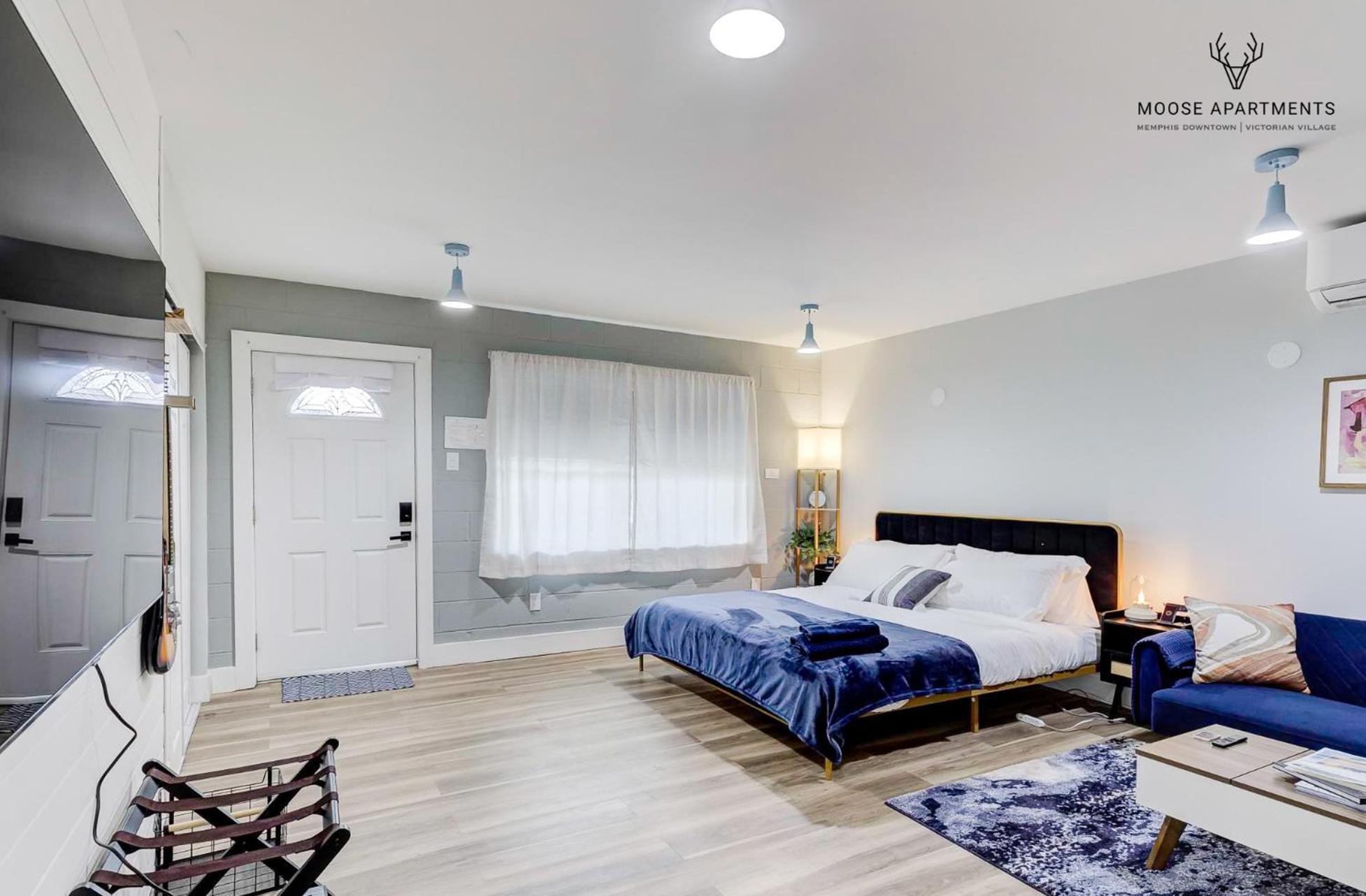 Apartmán The Moose #9 - Brand New Luxe Modern Loft With Free Parking, King Bed & Fast Wifi Memphis Exteriér fotografie