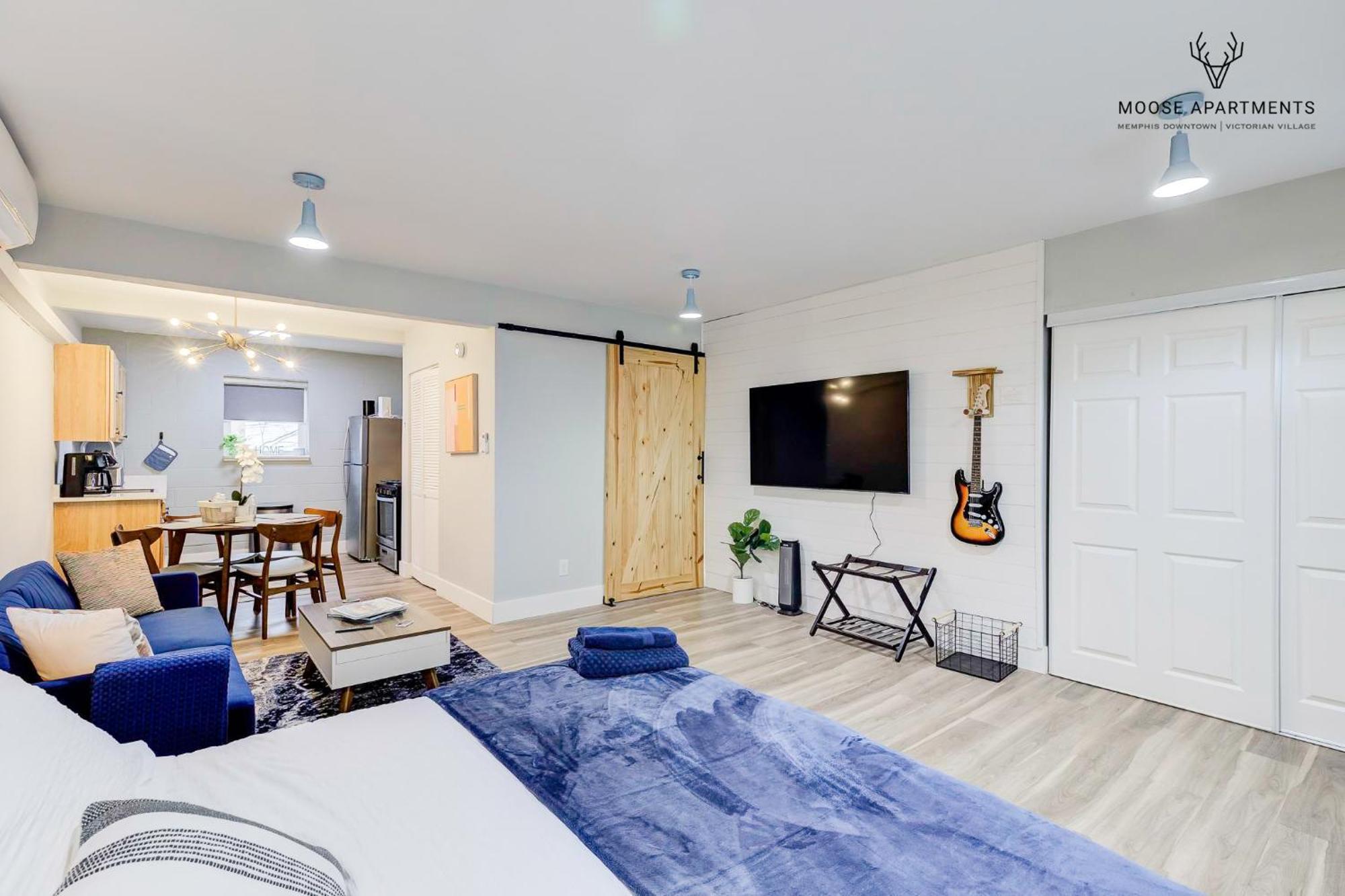 Apartmán The Moose #9 - Brand New Luxe Modern Loft With Free Parking, King Bed & Fast Wifi Memphis Exteriér fotografie
