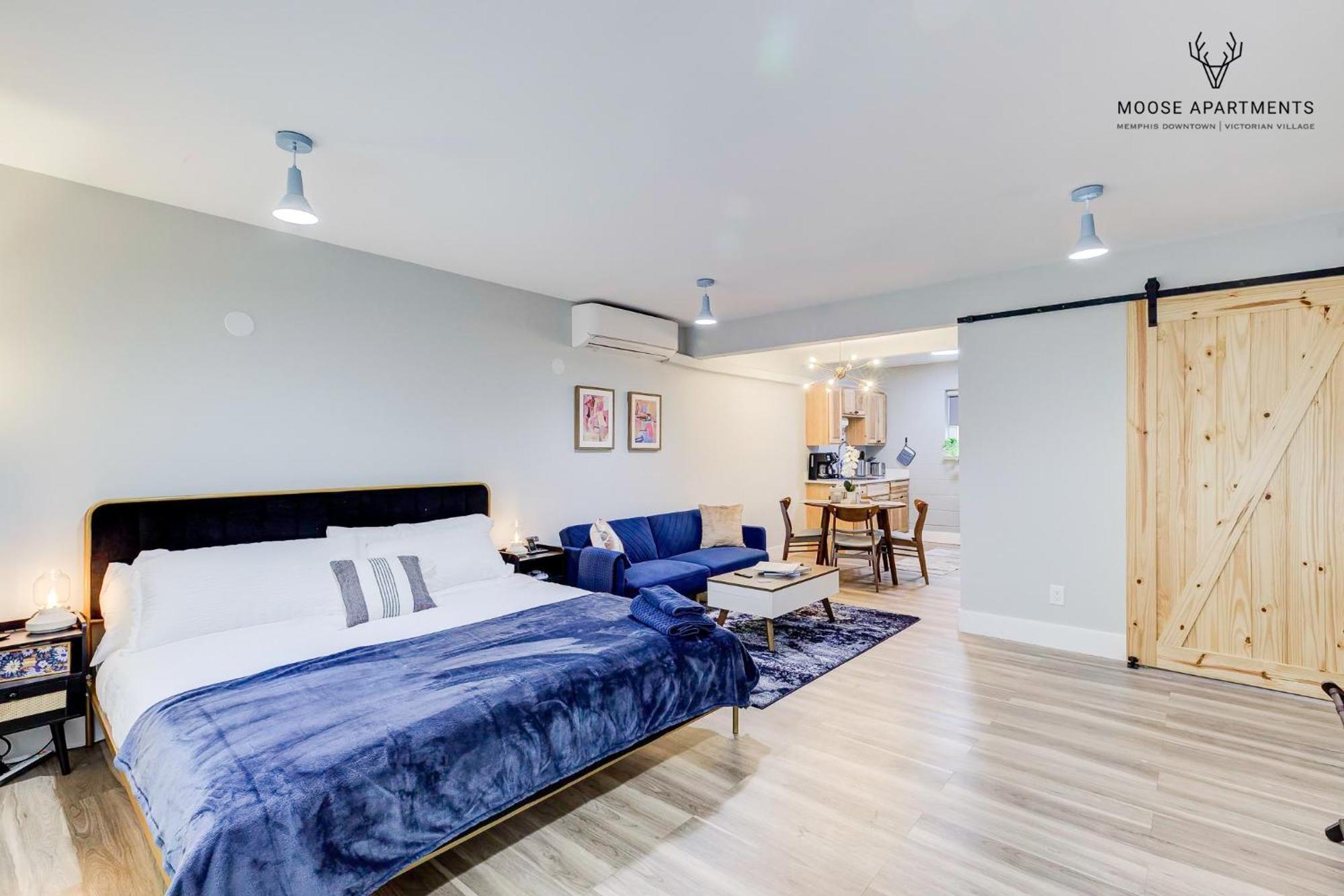 Apartmán The Moose #9 - Brand New Luxe Modern Loft With Free Parking, King Bed & Fast Wifi Memphis Exteriér fotografie