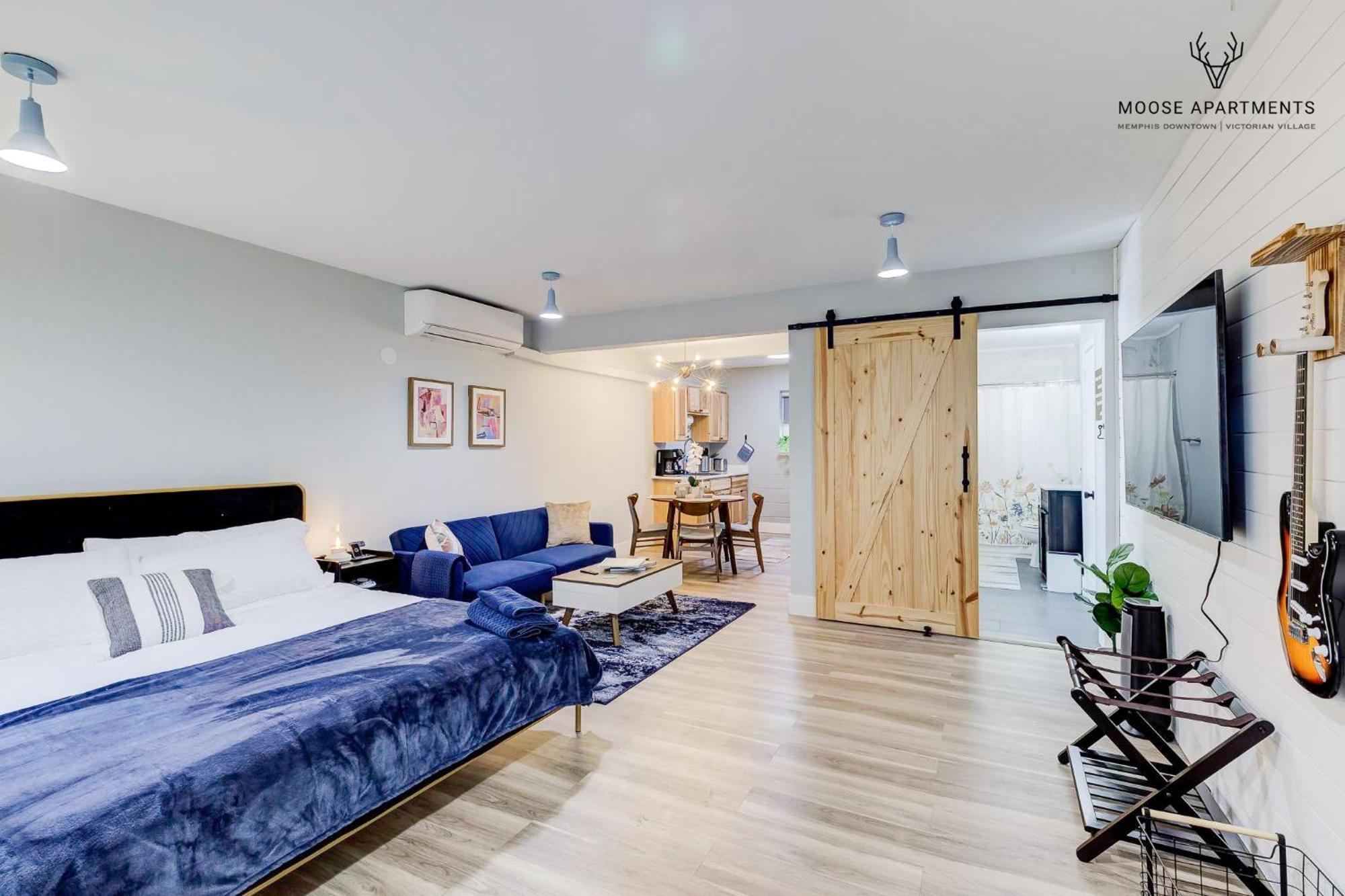 Apartmán The Moose #9 - Brand New Luxe Modern Loft With Free Parking, King Bed & Fast Wifi Memphis Exteriér fotografie