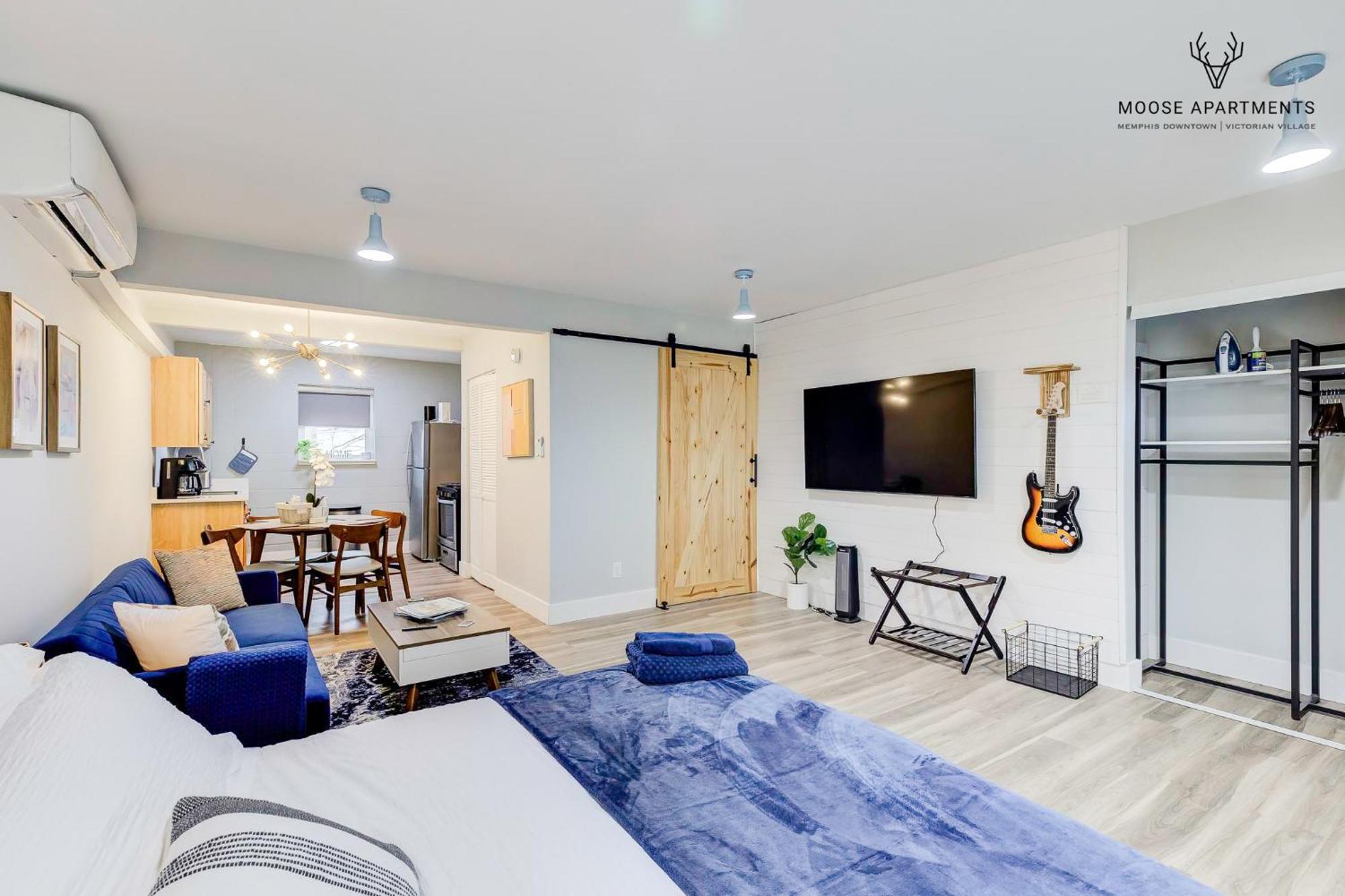 Apartmán The Moose #9 - Brand New Luxe Modern Loft With Free Parking, King Bed & Fast Wifi Memphis Exteriér fotografie