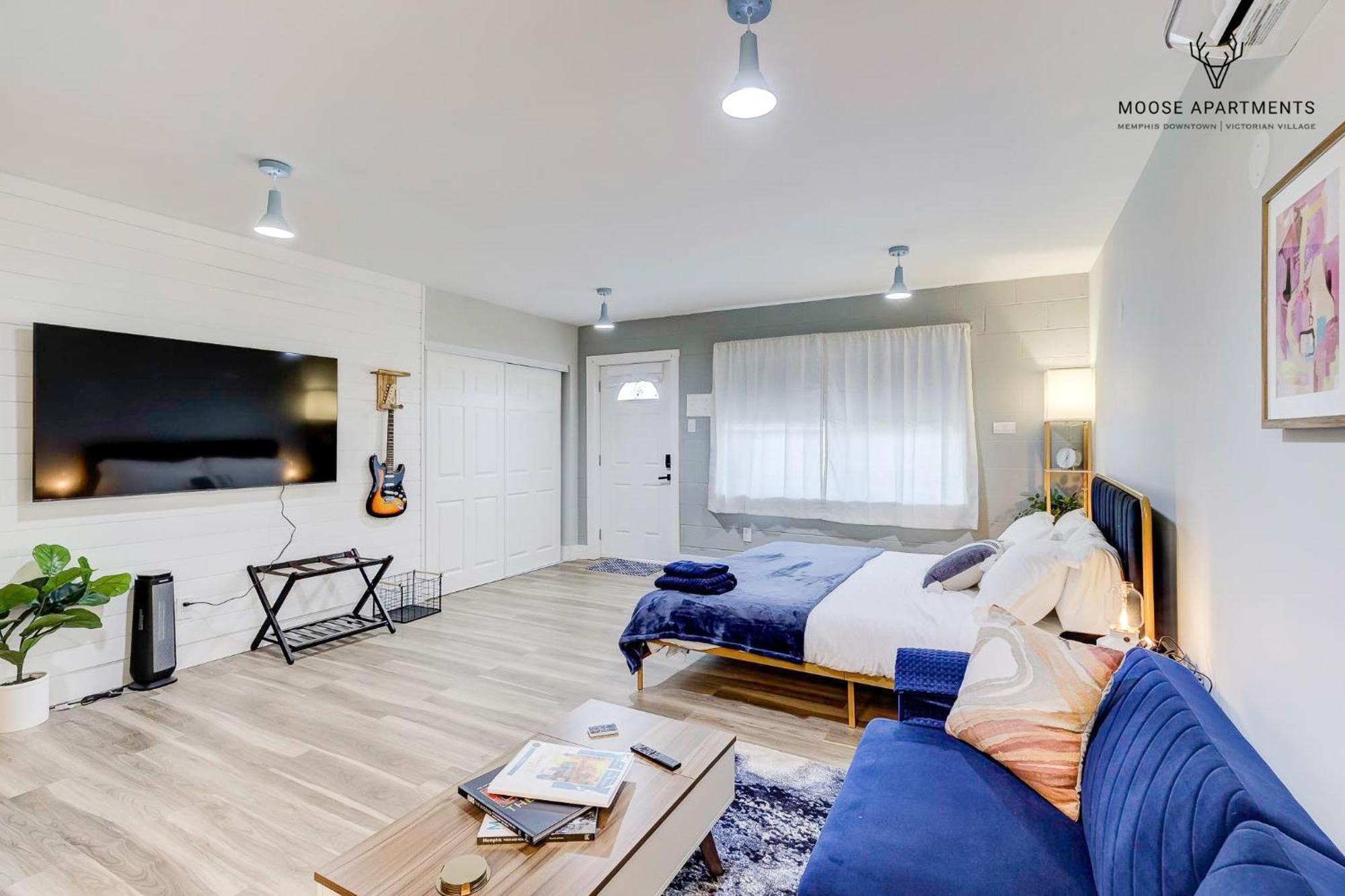 Apartmán The Moose #9 - Brand New Luxe Modern Loft With Free Parking, King Bed & Fast Wifi Memphis Exteriér fotografie