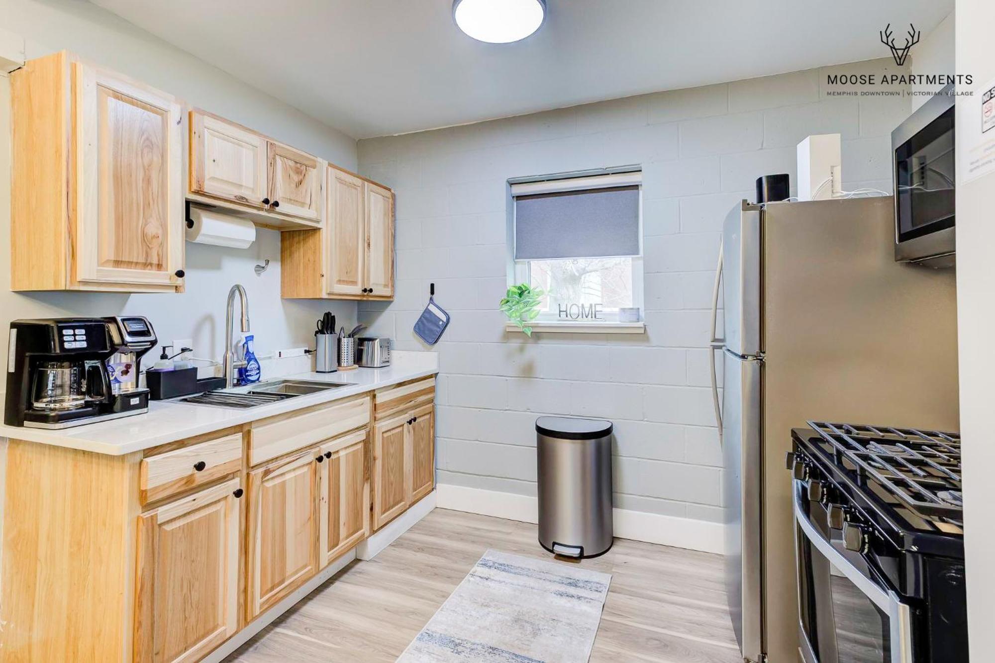 Apartmán The Moose #9 - Brand New Luxe Modern Loft With Free Parking, King Bed & Fast Wifi Memphis Exteriér fotografie