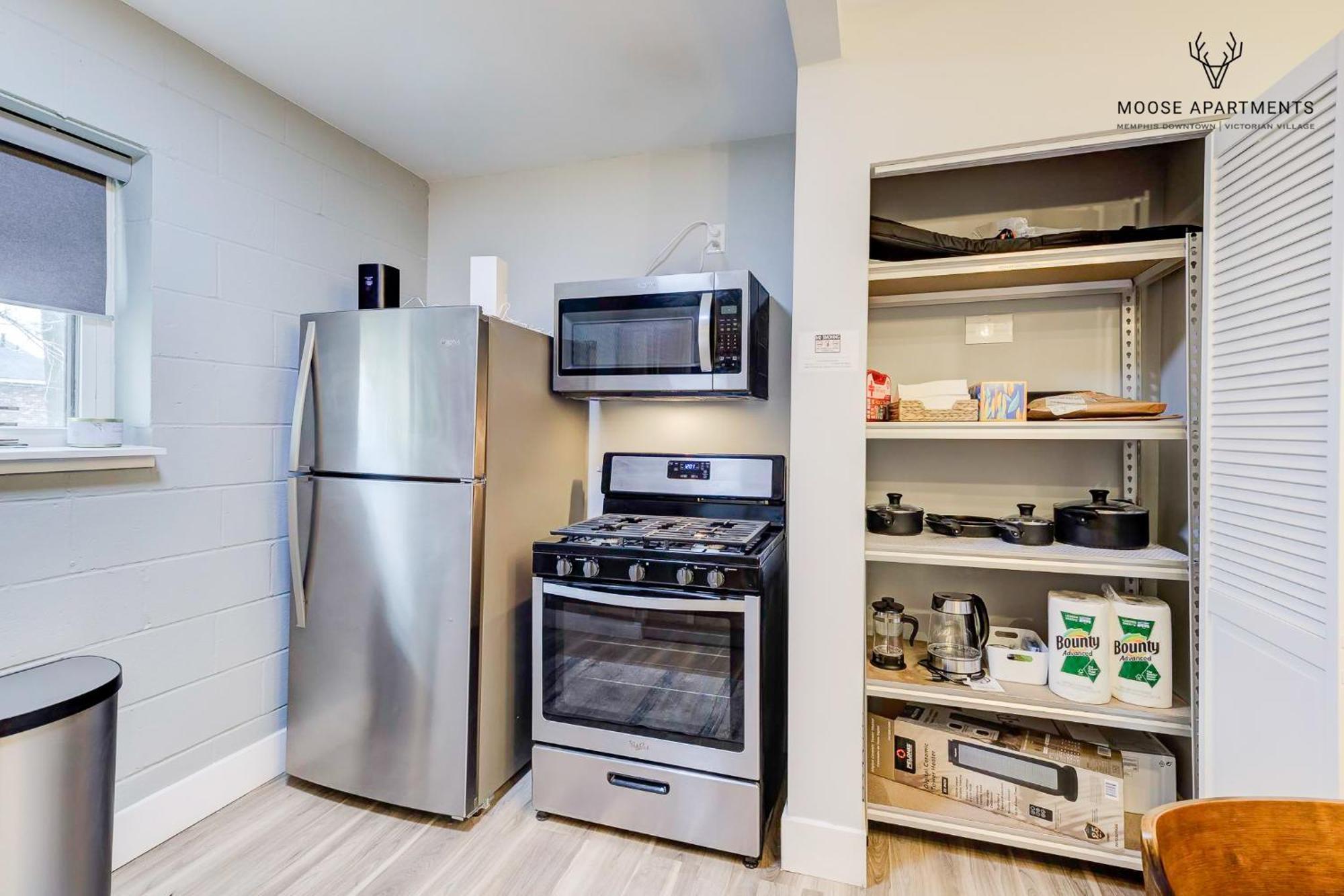 Apartmán The Moose #9 - Brand New Luxe Modern Loft With Free Parking, King Bed & Fast Wifi Memphis Exteriér fotografie